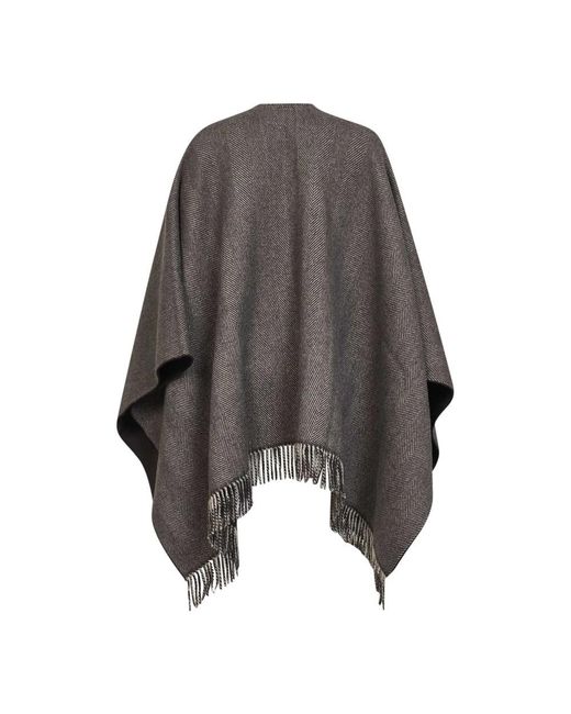 Capes Brunello Cucinelli en coloris Gray