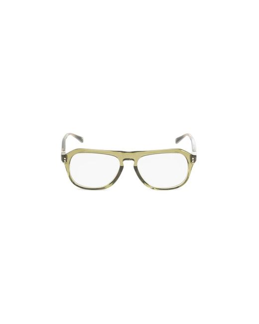 Jacquemus Metallic Pilot Frame Glasses