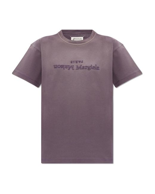 Maison Margiela Purple T-Shirts