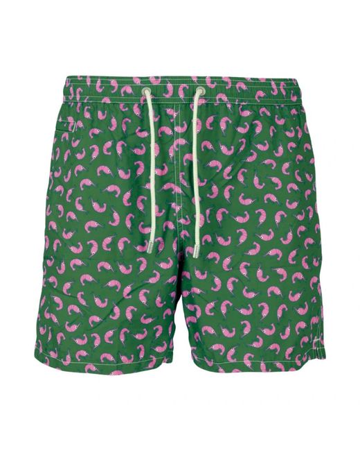 Mc2 Saint Barth Green Beachwear for men