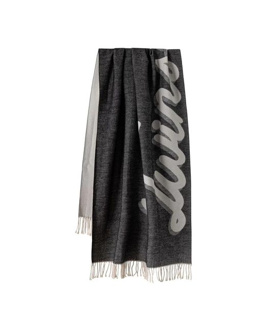 Twinset Black Statement Print Schal