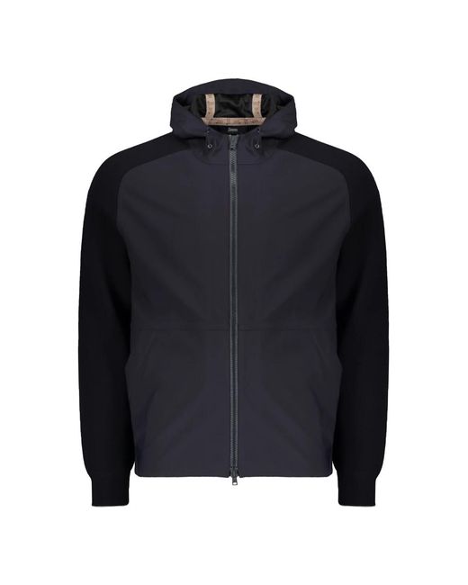 Herno Blue Zip-Throughs for men
