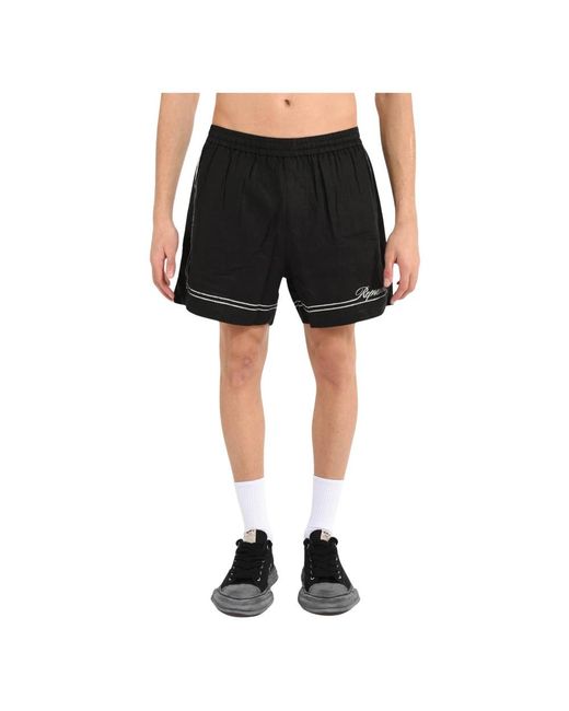 Training Shorts Represent pour homme en coloris Black