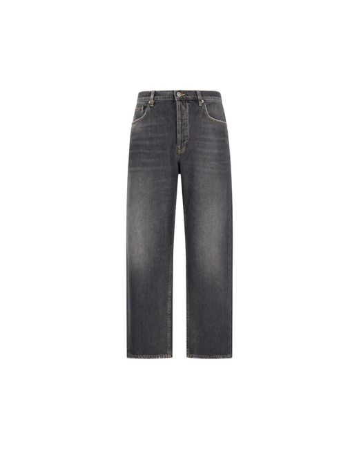 Golden Goose Deluxe Brand Gray Straight Jeans for men