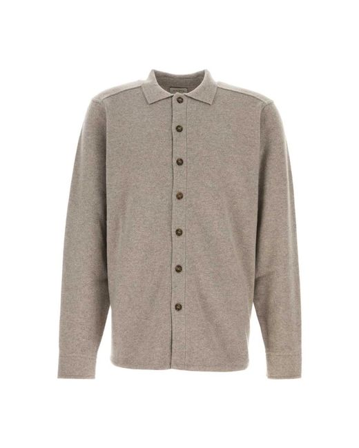 LeKasha Gray Casual Shirts for men