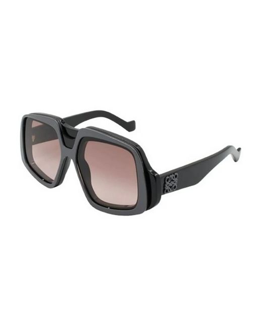 Loewe Accessoires ,Grijs ,Anagram Zonnebril in het Gray