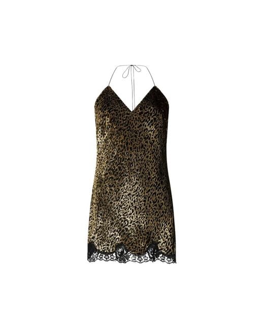 Roberto Cavalli Green Party Dresses