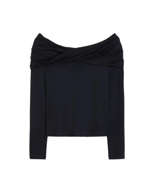 Max Mara Blue Blouses