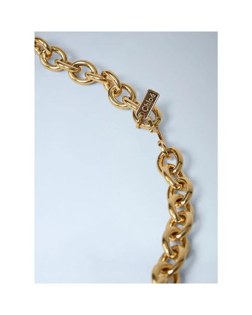 Necklaces di Chloé in Metallic
