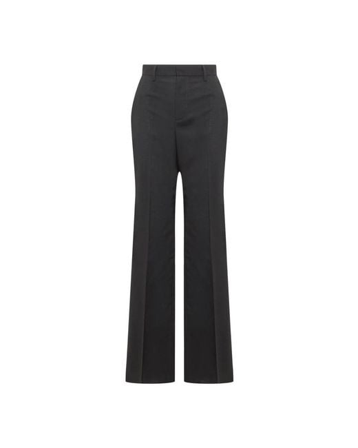 DSquared² Gray Wide Trousers
