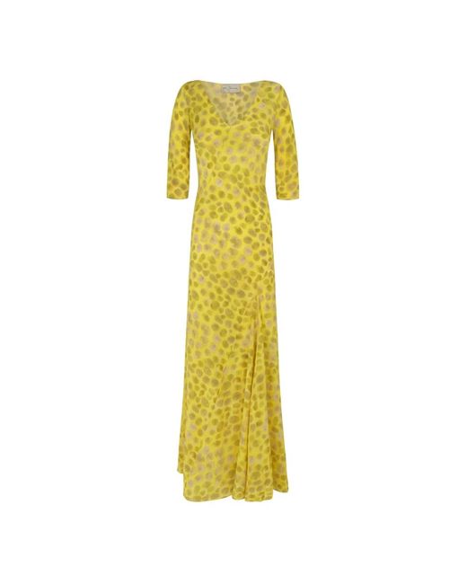Cortana Yellow Maxi Dresses