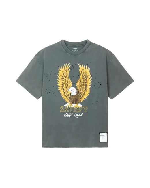 Satisfy Gray T-Shirts for men