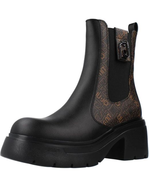 Liu Jo Black Chelsea Boots