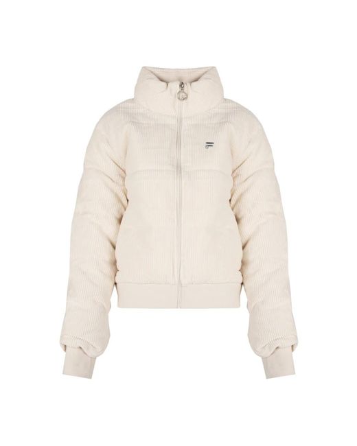 Fila Down Jackets in het Natural