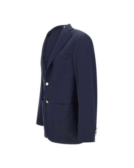 Barba Napoli Blue Blazers for men