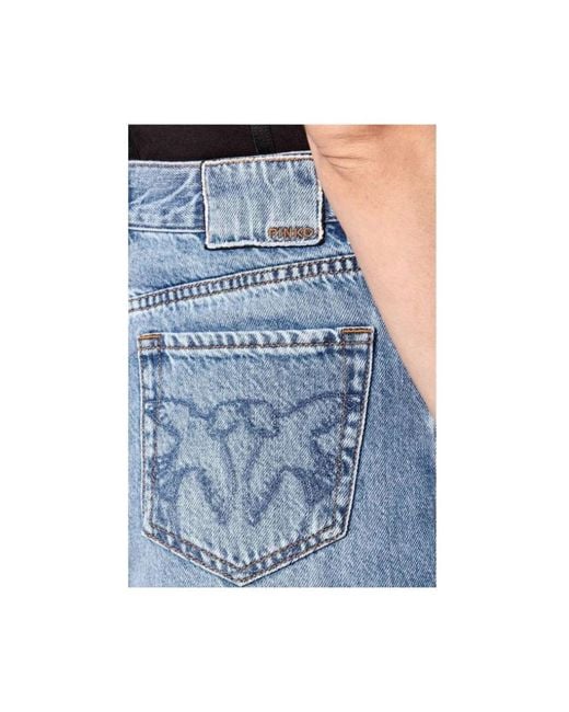 Pinko Blue Denim Shorts