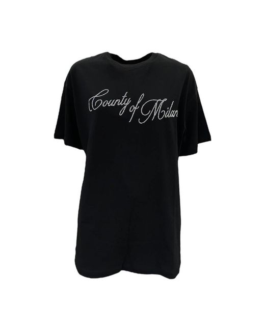 Marcelo Burlon Black T-Shirts