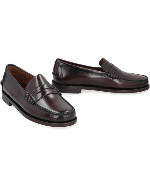 Sebago Black Loafers for men
