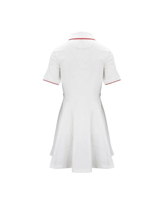 Burberry White Short Dresses