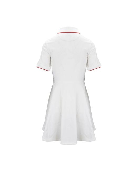 Burberry White Short Dresses