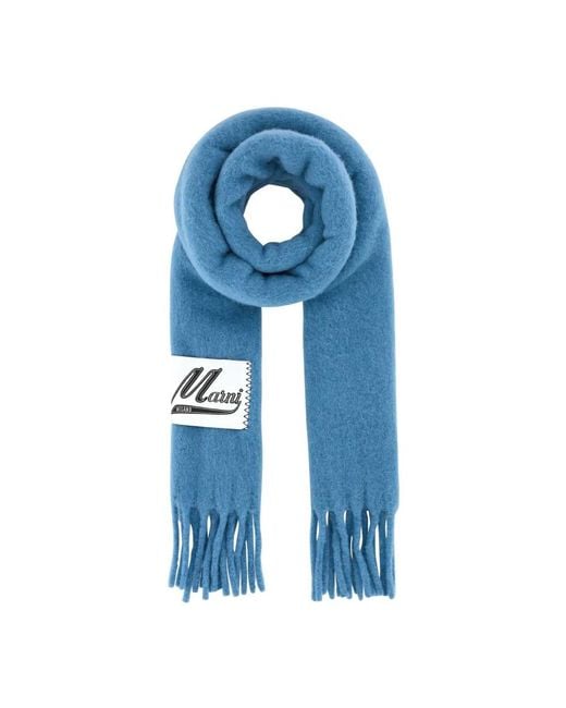 Marni Winter Scarves in het Blue voor heren