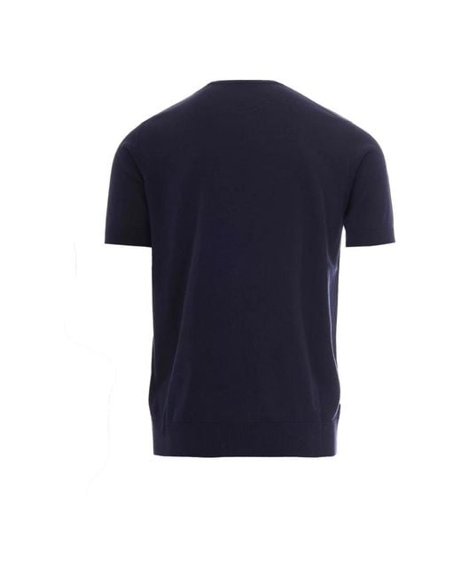 Paolo Pecora Blue T-Shirts for men