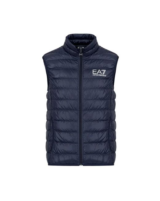 EA7 Blue Vests for men