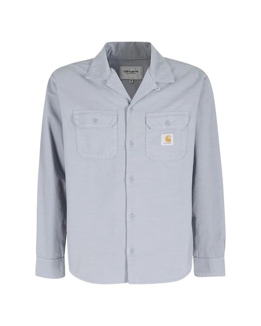 Carhartt Blue Casual Shirts for men