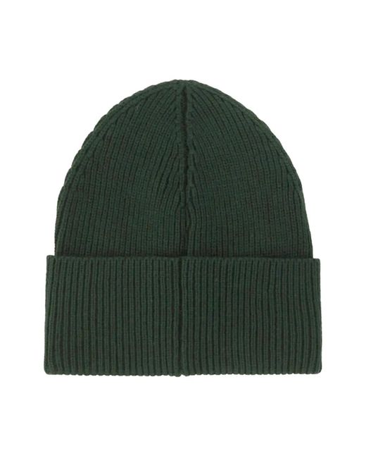 Palm Angels Green Beanies for men
