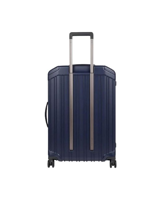 Piquadro Blue Large Suitcases for men
