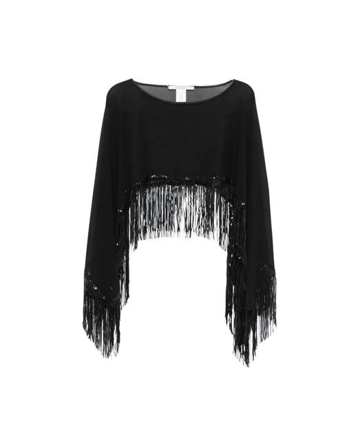 Capes di DE SANTIS in Black