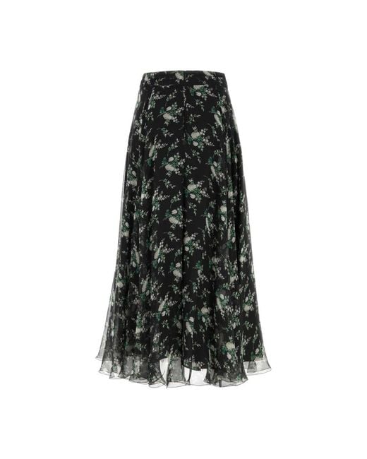Dolce & Gabbana Black Maxi Skirts