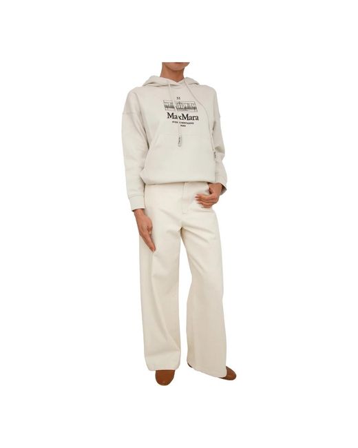 Max Mara Natural Wide Jeans