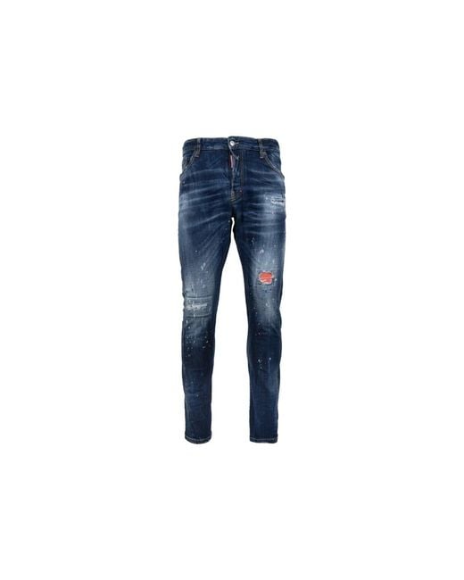 DSquared² Blue Slim-Fit Jeans for men