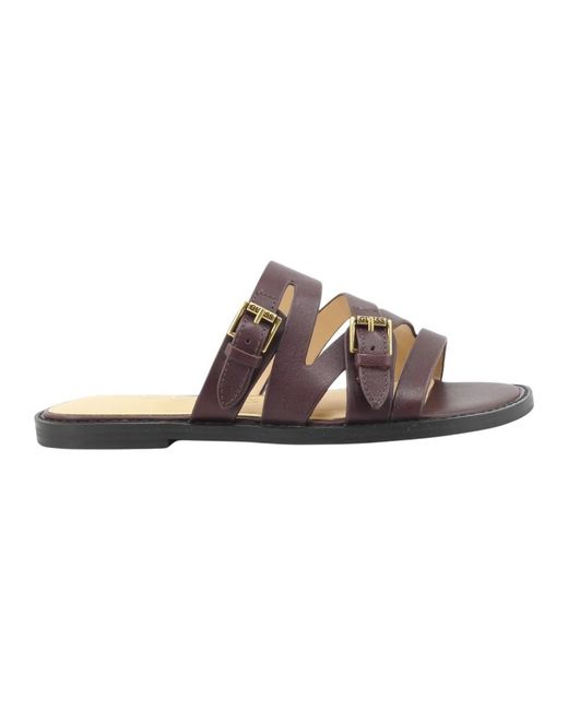 Guess Brown Slide Sandale