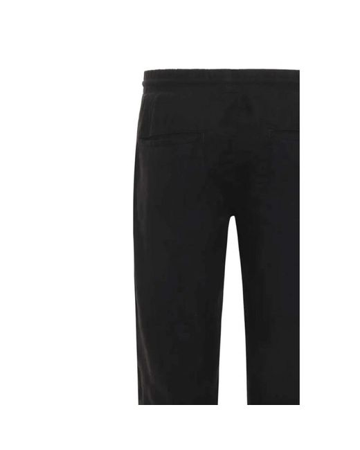 Karl Lagerfeld Black Straight Trousers for men