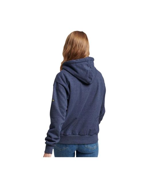 Hoodies Superdry de color Blue
