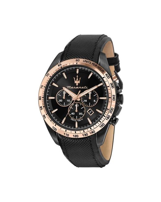 Maserati Black Watches for men