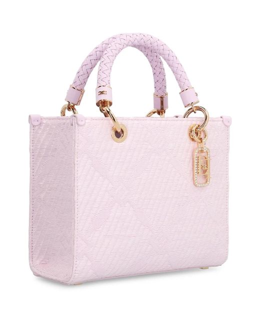Handbags Elisabetta Franchi de color Pink