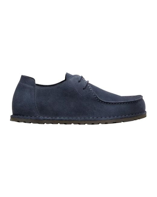 Birkenstock Blue Laced Shoes for men