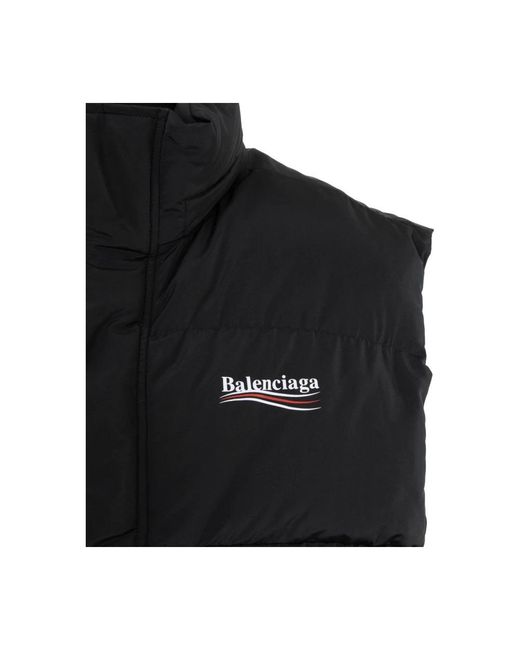 Balenciaga Black Vests for men