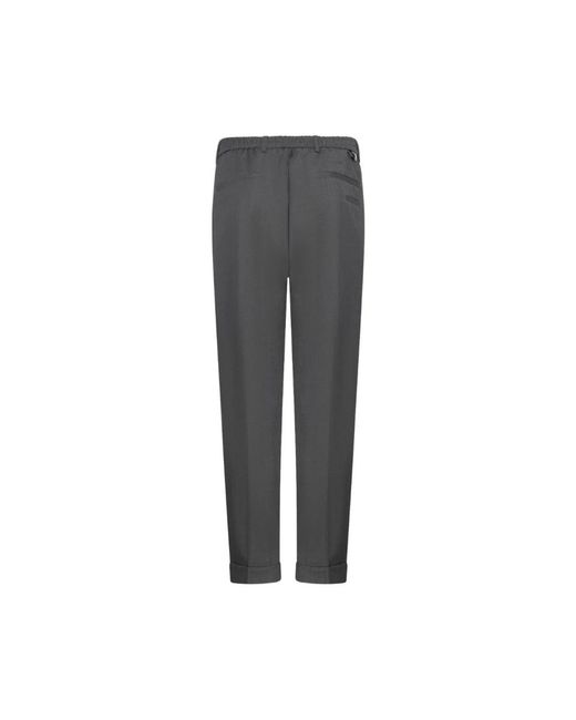 Low Brand Gray Suit Trousers for men