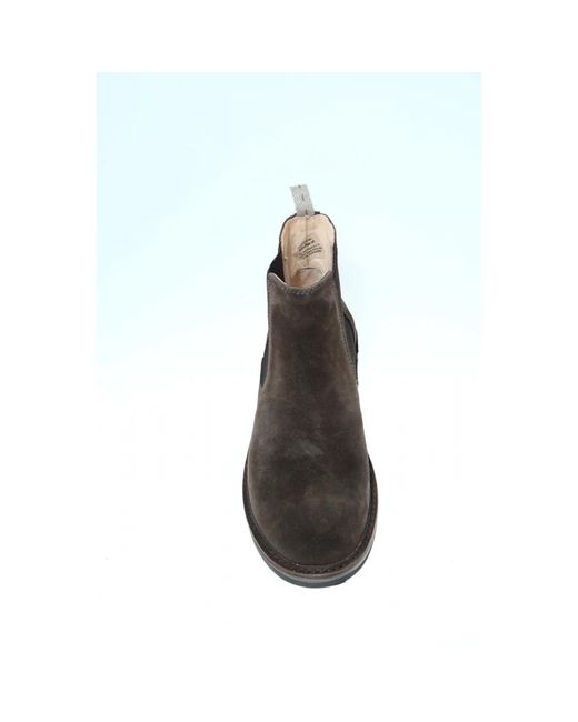 Astorflex Gray Chelsea Boots for men