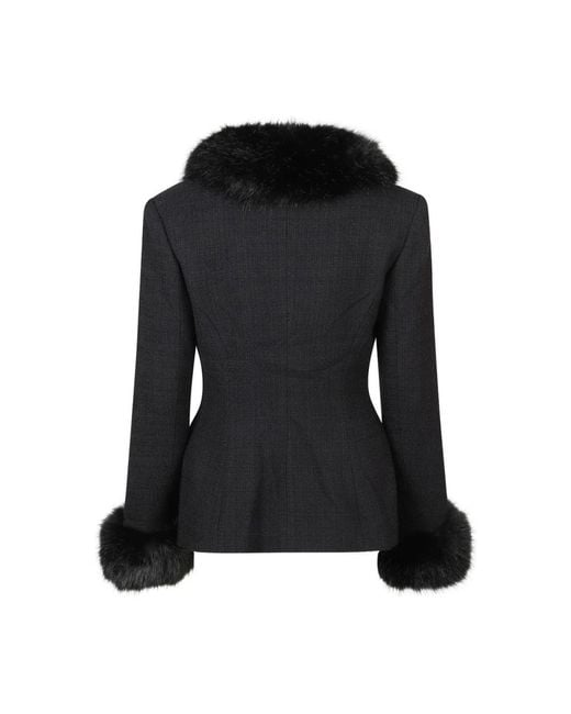 Blazers di Self-Portrait in Black