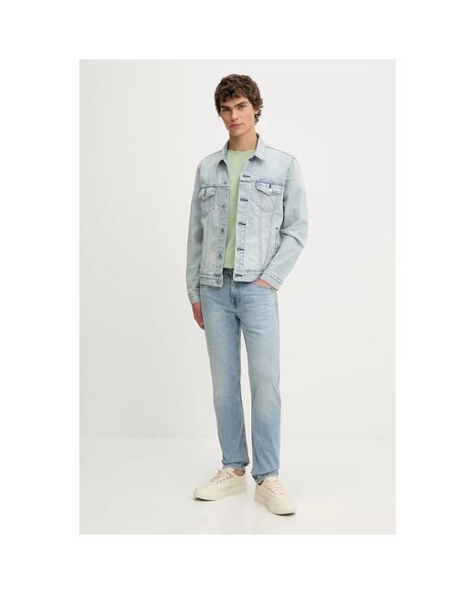 Levi's Trucker Jacket in het Blue voor heren
