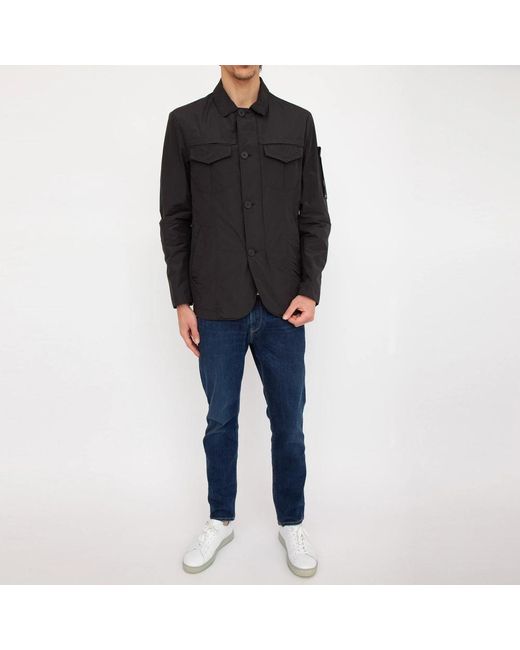 Peuterey Black Light Jackets for men