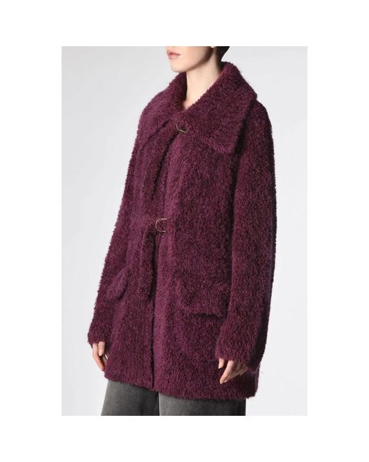 Roberto Collina Strickjacke 253F47010 in het Purple