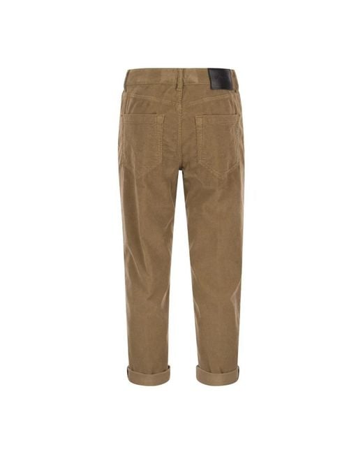 Dondup Natural Cropped Trousers