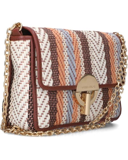 Vanessa Bruno Brown Moon Crossbody Tasche