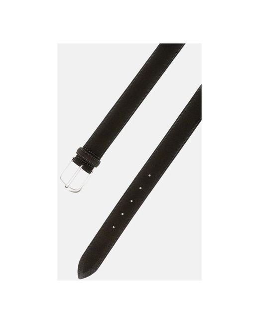 Alberto Luti Black Belts for men